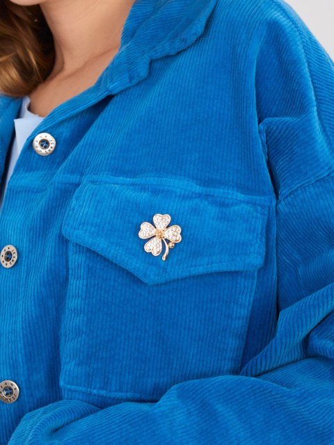 Kurtka-IT-KR-FL10163.46-ciemny niebieski