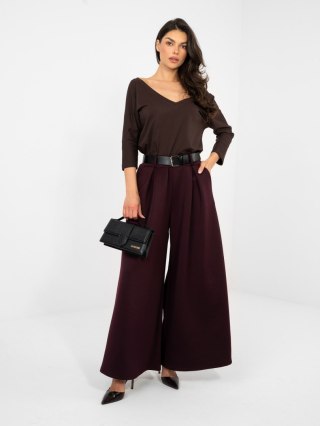 Spodnie-IT-SP-17872.29-ciemny fioletowy