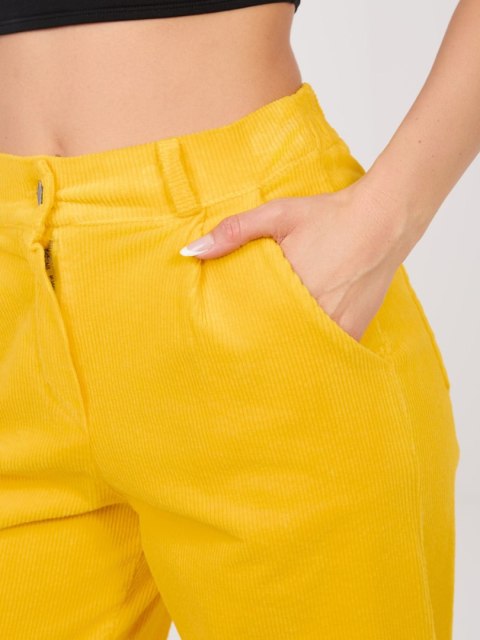 Spodnie-IT-SP-FL8916.80-żółty