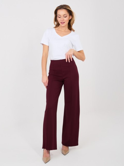Spodnie-IT-SP-FL9792.12-ciemny fioletowy