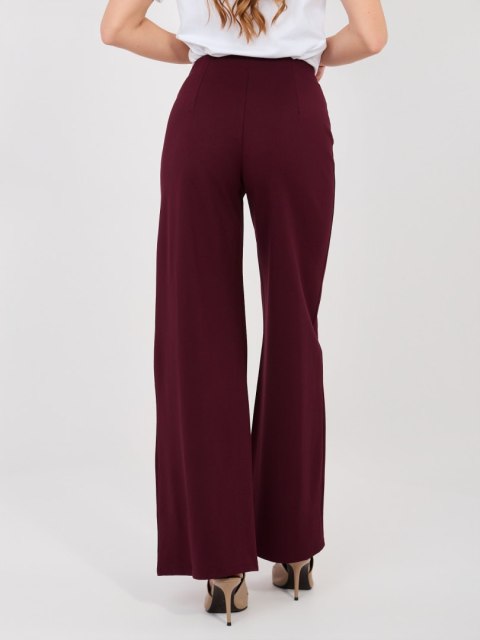 Spodnie-IT-SP-FL9792.12-ciemny fioletowy