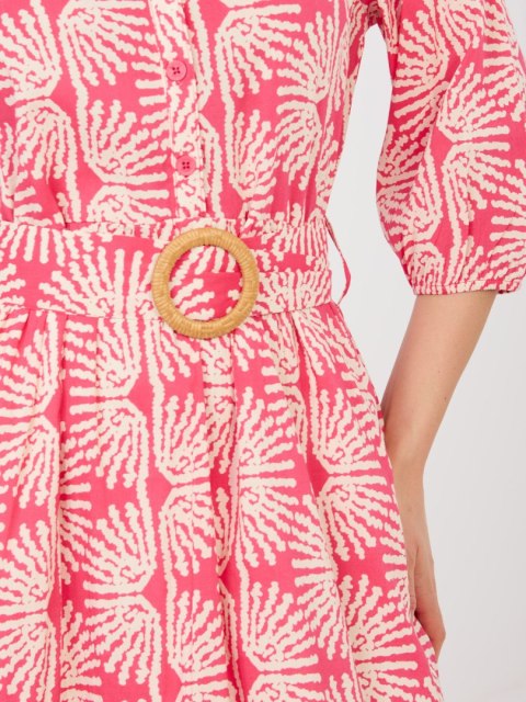 Sukienka-D74516M30485B-koralowy