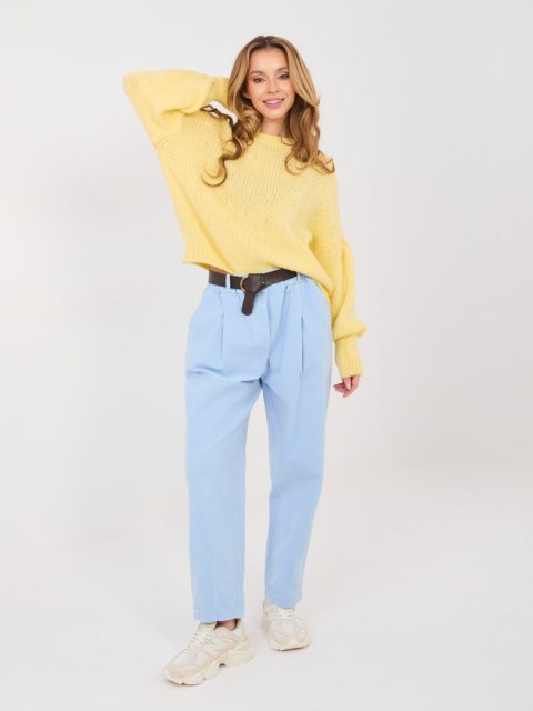 Sweter-MI-SW-0302.18-jasny żółty