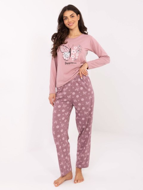 Piżama-DU-PI-FP-001.48-jasny różowy