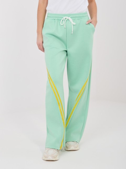 Spodnie dresowe-IT-DR-22168.66-mietowy