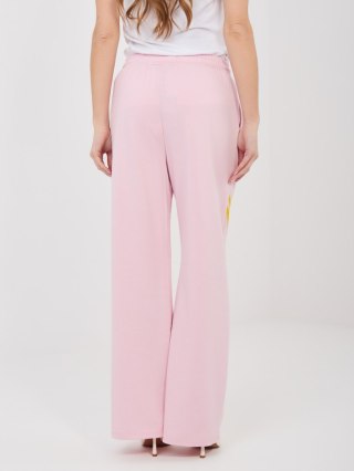 Spodnie dresowe-IT-DR-22168.66-jasny różowy