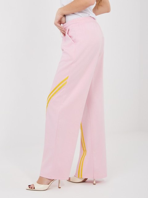 Spodnie dresowe-IT-DR-22168.66-jasny różowy