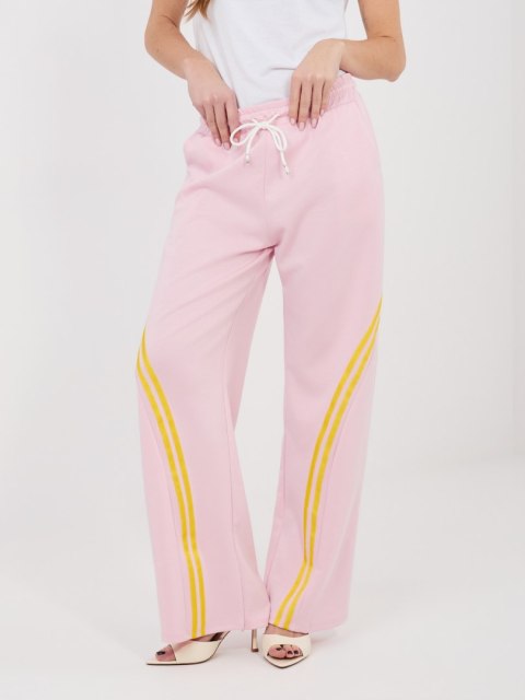 Spodnie dresowe-IT-DR-22168.66-jasny różowy