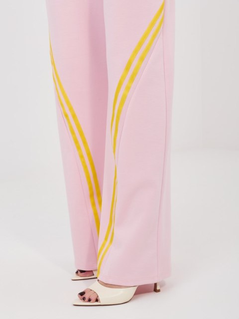 Spodnie dresowe-IT-DR-22168.66-jasny różowy