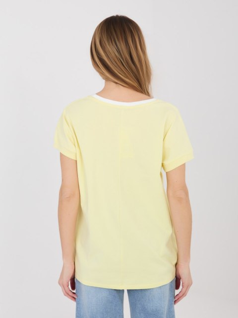 Bluzka-RV-BZ-A1174.91-jasny żółty