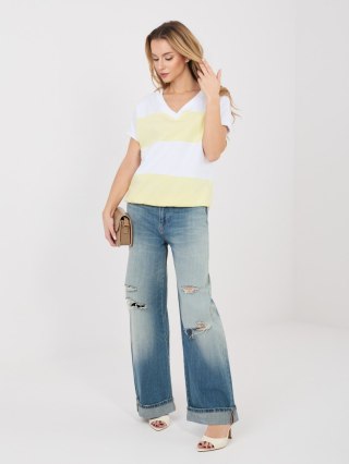 Bluzka-RV-BZ-A1214.89-biało-żółty