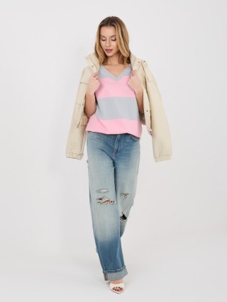 Bluzka-RV-BZ-A1214.89-szaro-różowy