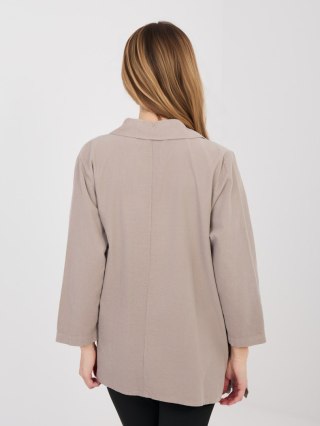 Koszula-IT-KS-FL10188.27-ciemny bezowy