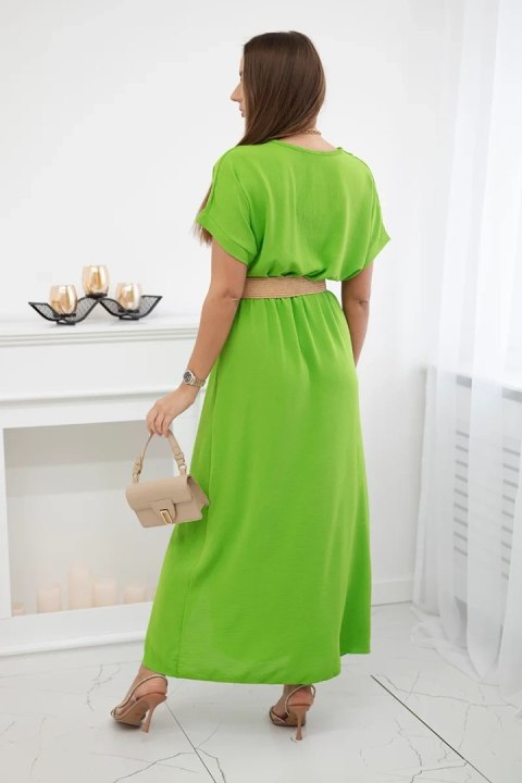 włoska sukienka damska kiwi