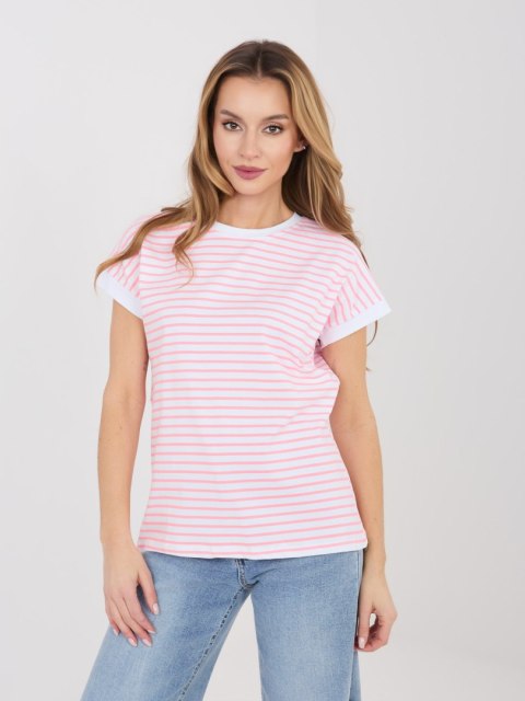 T-shirt-RV-TS-A1125.85-biało-różowy