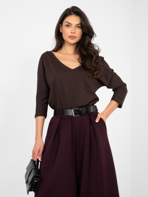 Bluzka-RV-BZ-A1189.24-ciemny brązowy