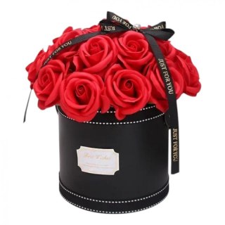 Flower box, bukiet zapachowych kwiatów mydlanych w pudełku 21szt. BUK08CZE