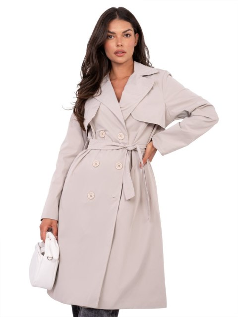 Płaszcz-IT-PL-FL8808.32-beżowy