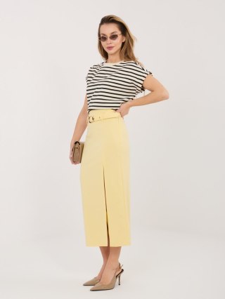 Spódnica-IT-SD-FL7393-1.16-jasny żółty