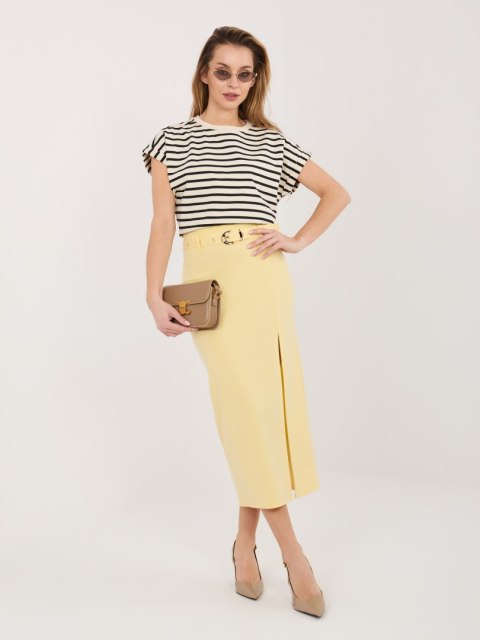 Spódnica-IT-SD-FL7393-1.16-jasny żółty