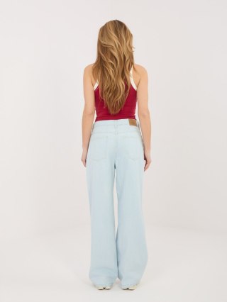 Spodnie-D80033BB62629L221-jasny niebieski