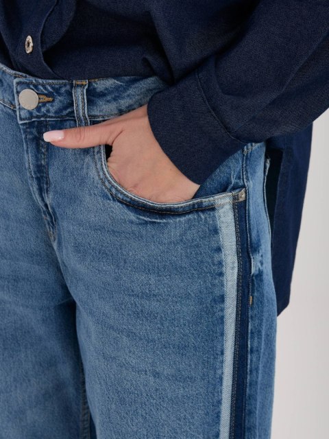 Spodnie-D85084BL62589M324-ciemny niebieski