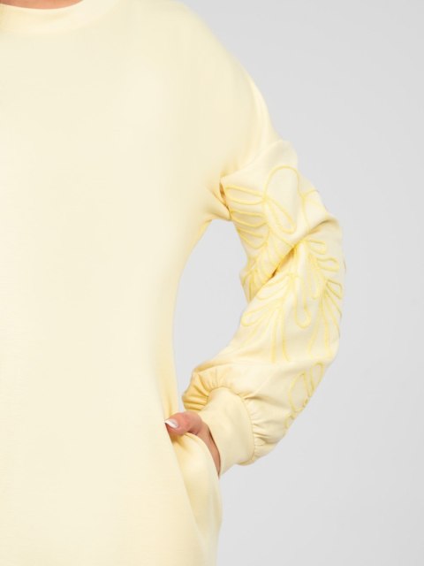 Sukienka-RV-SK-A1064.09-jasny żółty