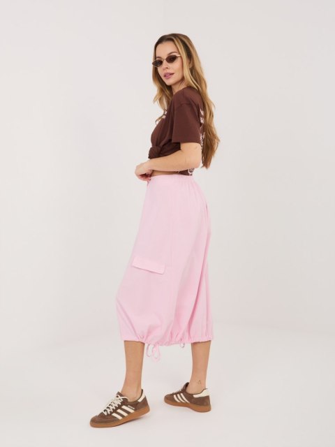 Spódnica-IT-SD-FL10158.94-jasny różowy