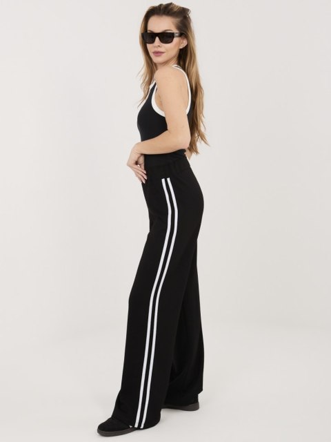 spodnie sportowe damskie czarne casual