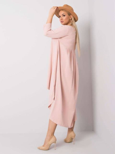 Sukienka-RV-SK-5763.84P-jasny różowy