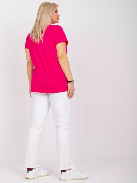 T-shirt-RV-TS-6305.22P-fuksjowy