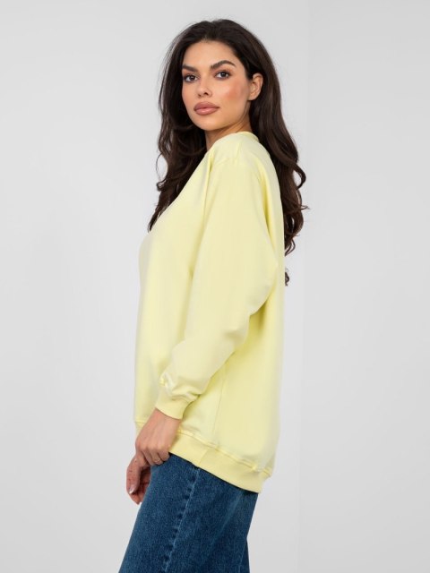 Bluza RV-BL-5185.93P jasny żółty S/M
