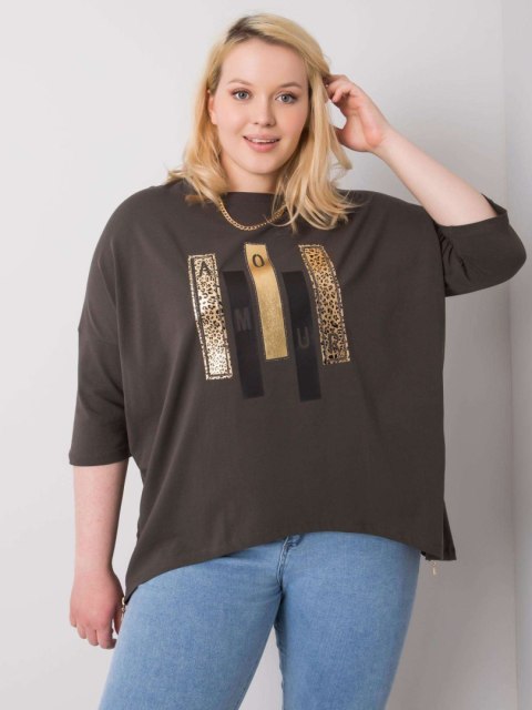 Bluzka-RV-BZ-6227.91-ciemny khaki