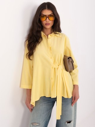 Koszula-IT-KS-FL10188.27-jasny żółty