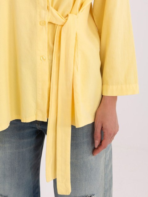 Koszula-IT-KS-FL10188.27-jasny żółty