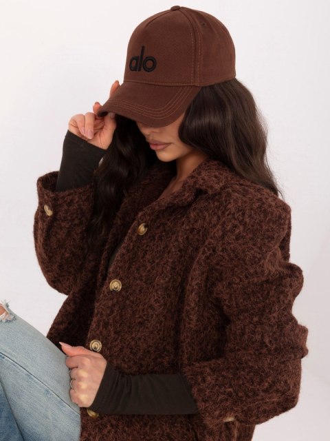 Kurtka-IT-KR-22292.00-ciemny brązowy