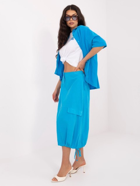 Spódnica-IT-SD-FL10158.94-niebieski