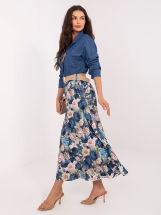 Spódnica-IT-SD-FL9850-1.28-ciemny niebieski