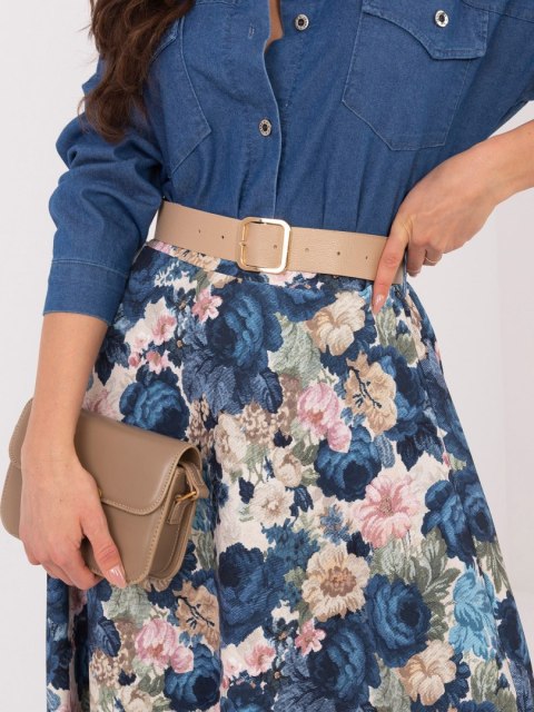 Spódnica-IT-SD-FL9850-1.28-ciemny niebieski