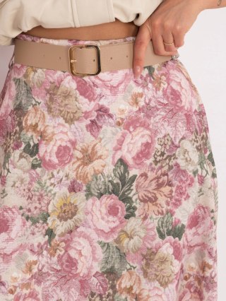 Spódnica-IT-SD-FL9850-1.28-ciemny różowy