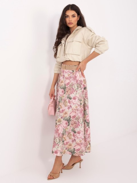 Spódnica-IT-SD-FL9850-1.28-ciemny różowy