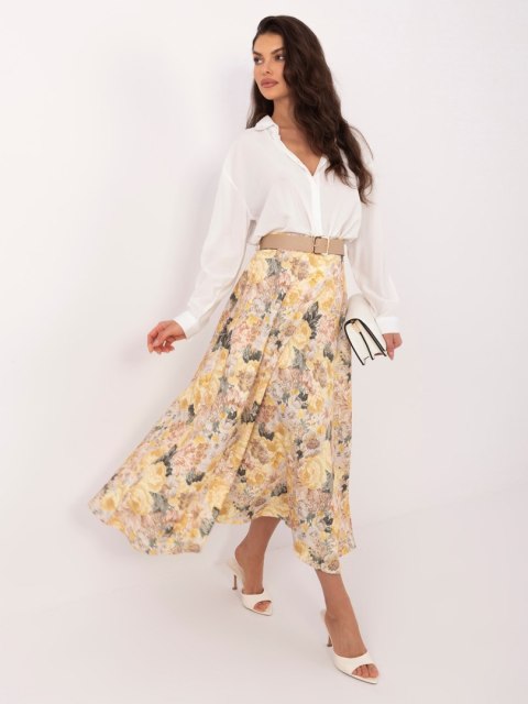 Spódnica-IT-SD-FL9850-1.28-żółty