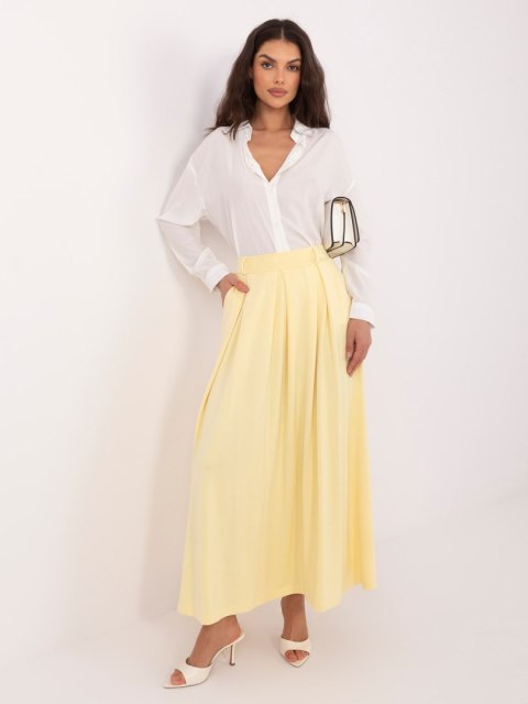 Spódnica-RV-SD-A1240.22P-jasny żółty