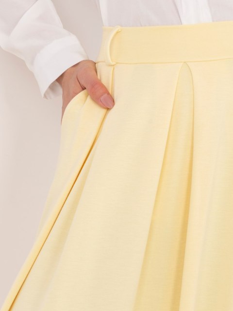 Spódnica-RV-SD-A1240.22P-jasny żółty