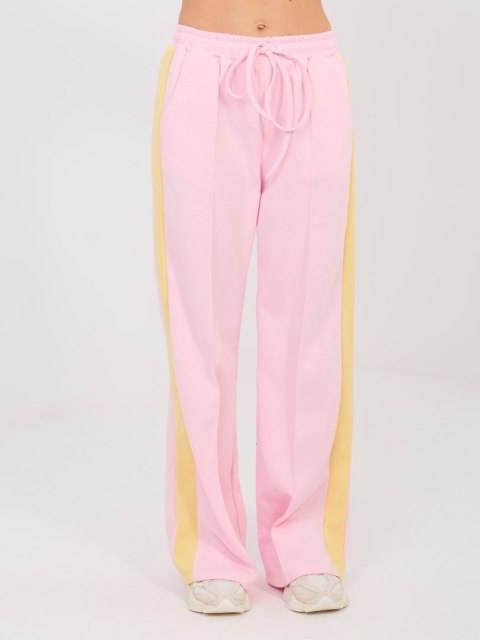 Spodnie dresowe-IT-DR-22211.90-jasny różowy