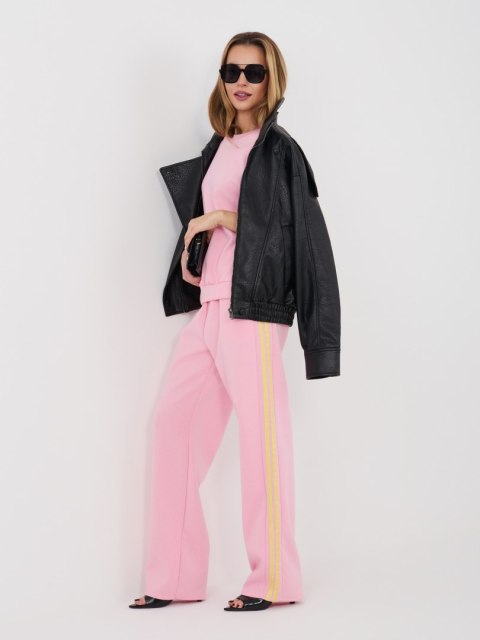 Spodnie dresowe-IT-DR-22215.89-różowy