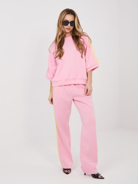 Spodnie dresowe-IT-DR-22215.89-różowy