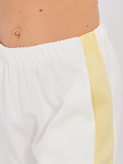 Spodnie dresowe-IT-DR-22220.88-ecru