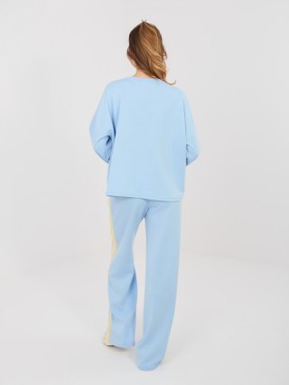 Spodnie dresowe-IT-DR-22220.88-jasny niebieski