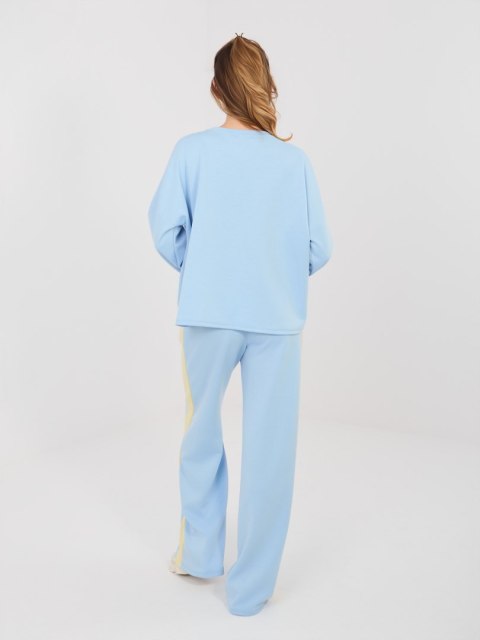 Spodnie dresowe-IT-DR-22220.88-jasny niebieski